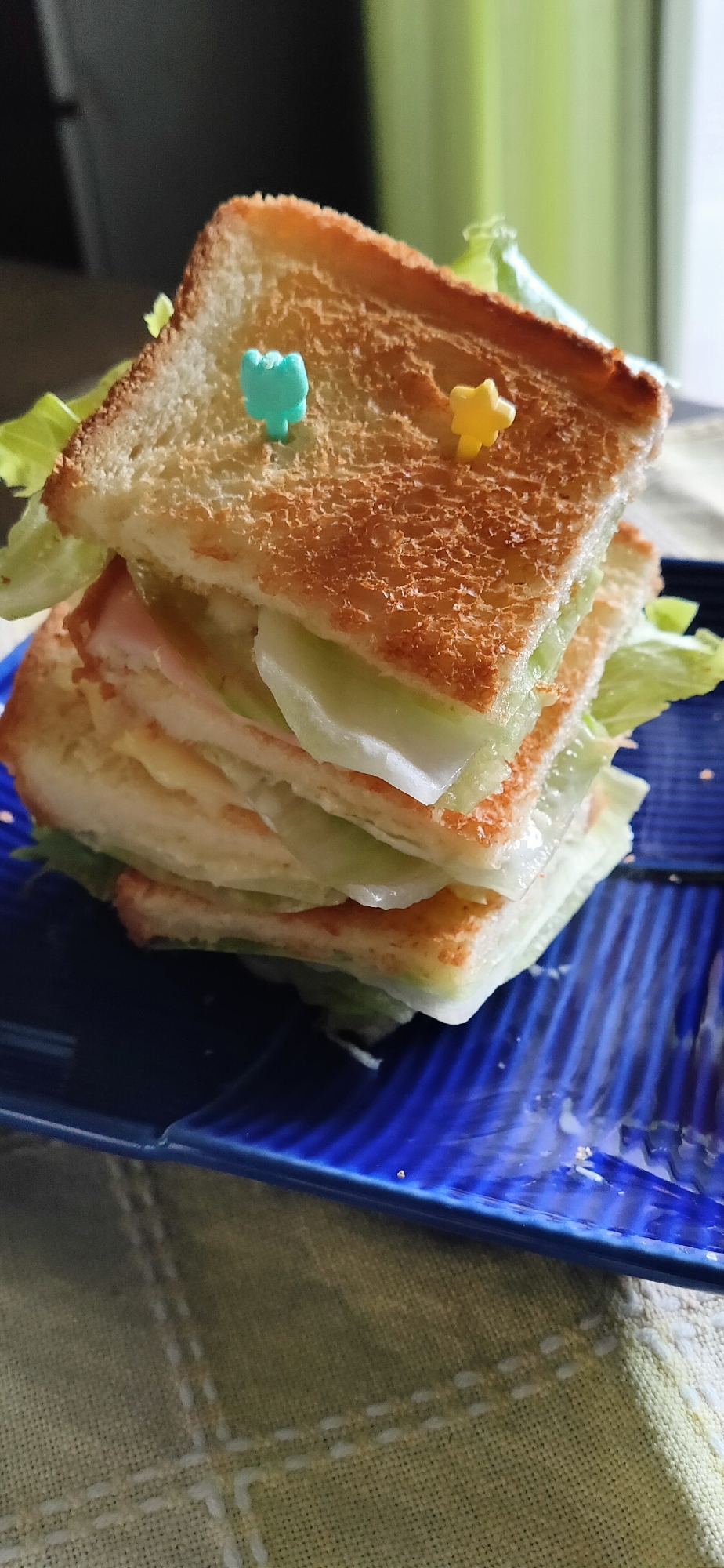 レタスシャキシャキ クラブサンド ө レシピ 作り方 By めいこ どん 楽天レシピ