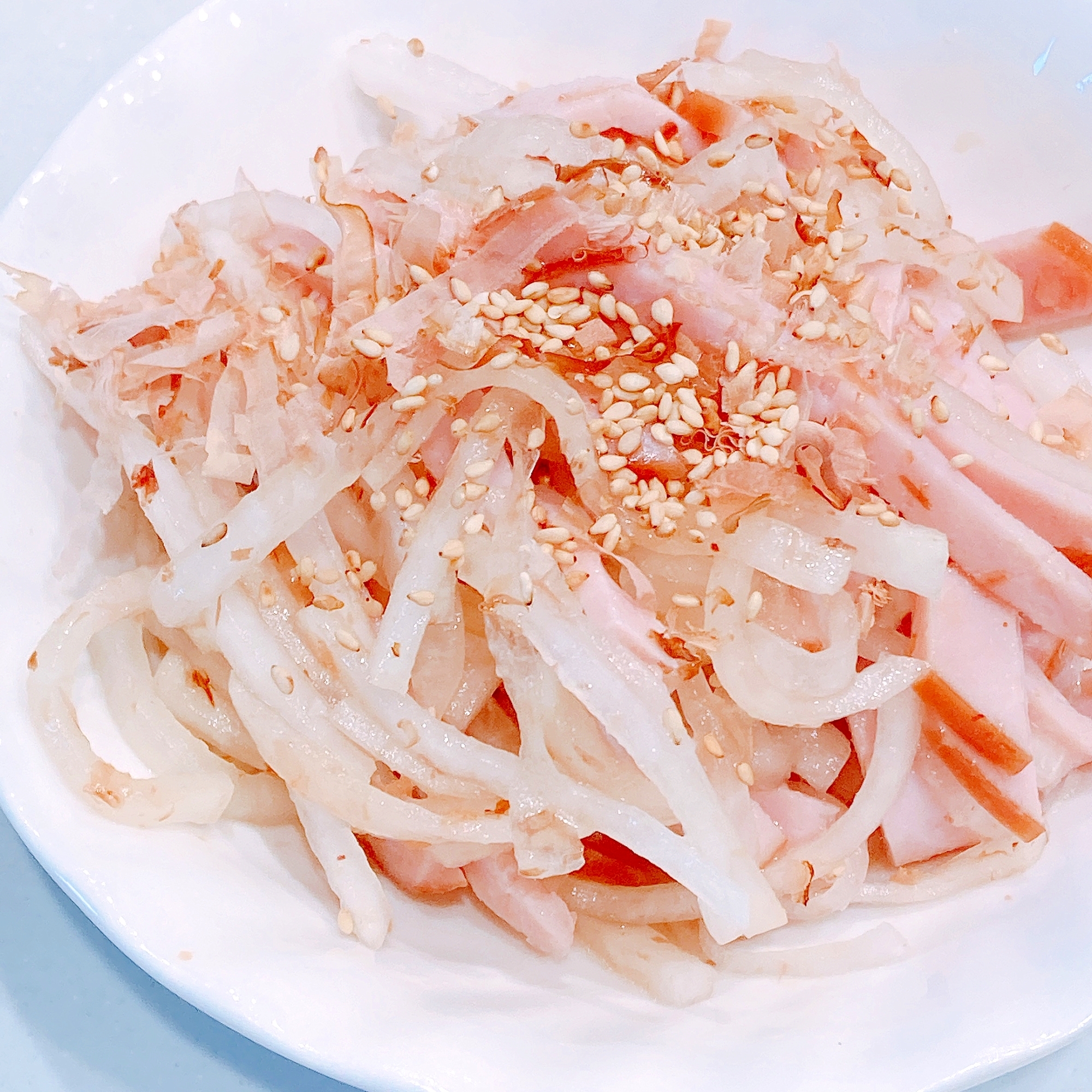 麺つゆ×ポン酢の大根サラダ