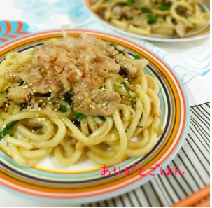 和風もいいかも！醤油味の焼うどん