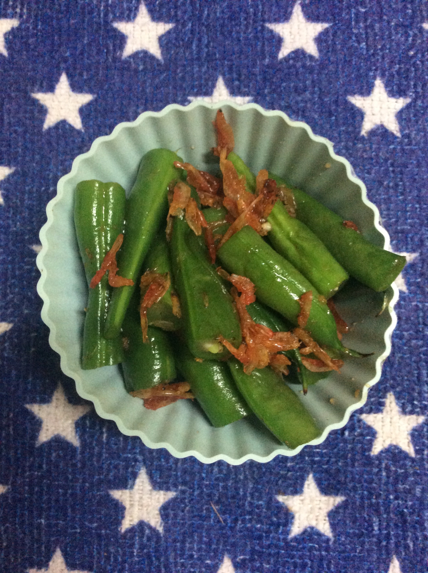 干しエビ風味♪いんげんのお浸し