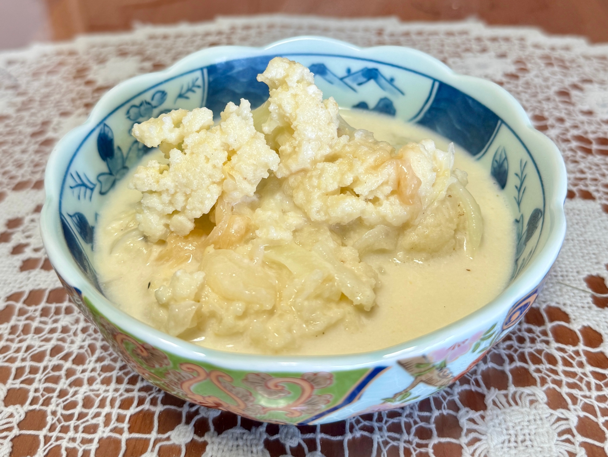 作り置きホワイトソースでカリフラワーの☆クリーム煮