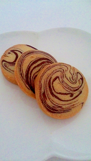 アイスボックスクッキー マーブル レシピ 作り方 By アコラ33 楽天レシピ