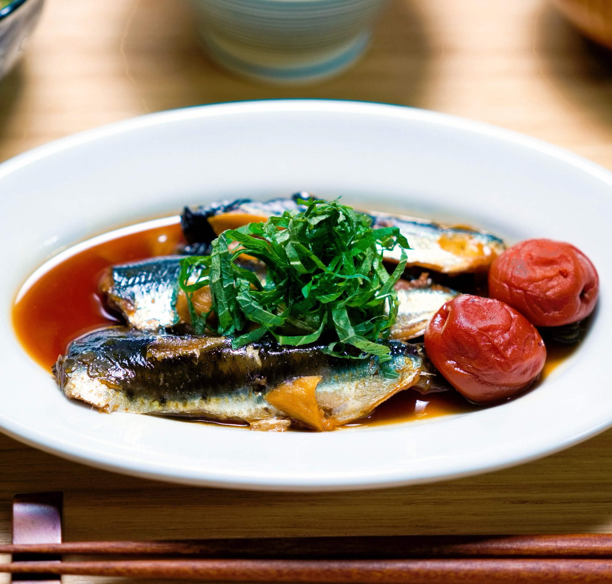 骨なしいわしの梅煮【和食・主菜】
