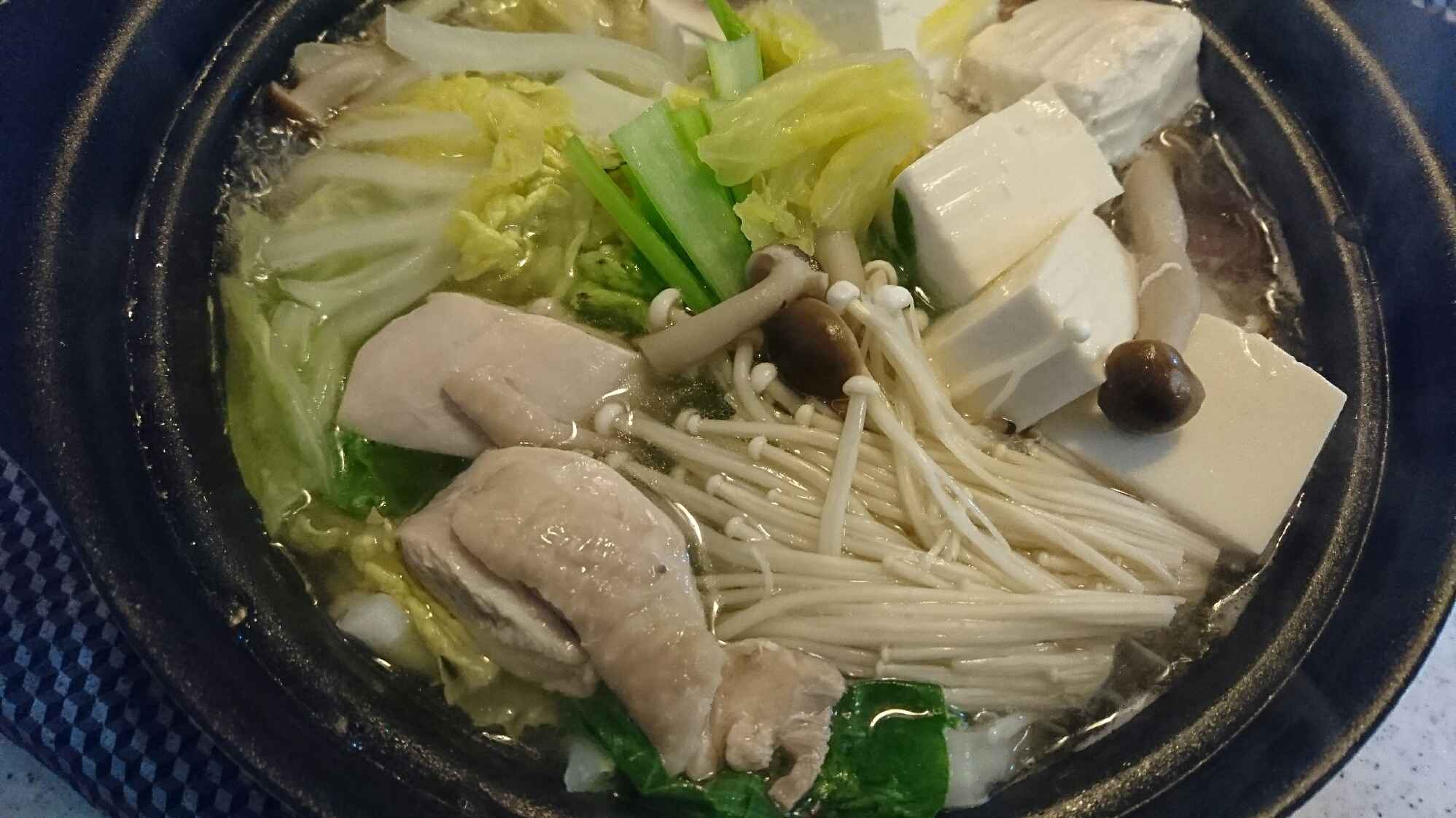 鶏なべ