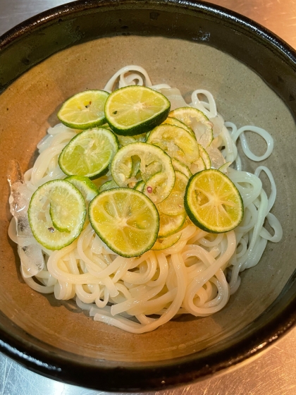 さっぱり　すだちうどん