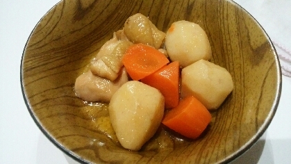 圧力鍋で☆里芋・鶏肉の煮物