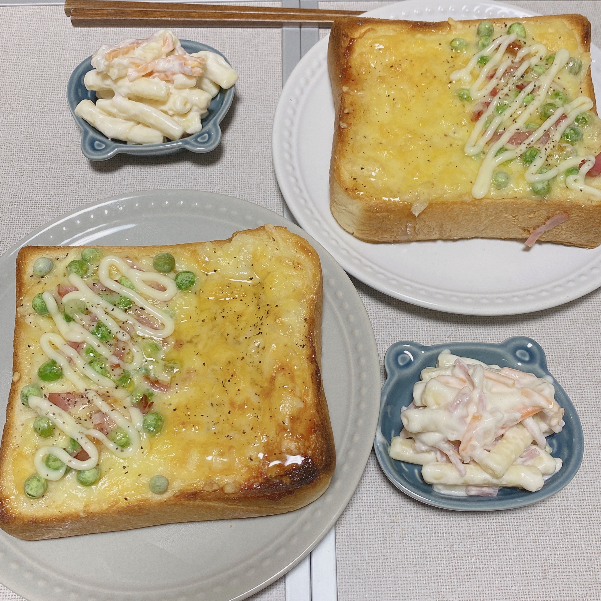 簡単☆2色トースト☆