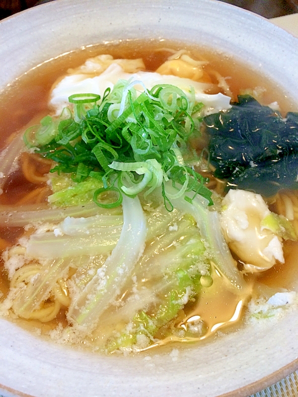 白菜たっぷり☆醤油ラーメン