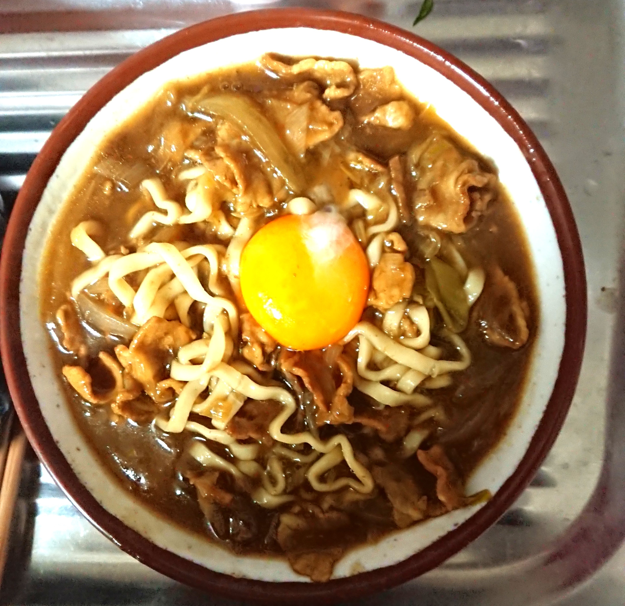 カレー沖縄そば