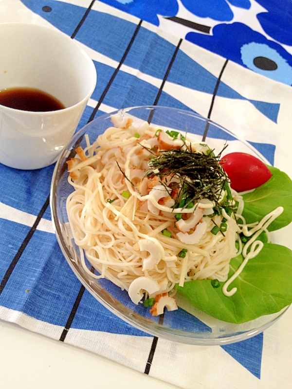 新生姜たっぷりのサラダ素麺