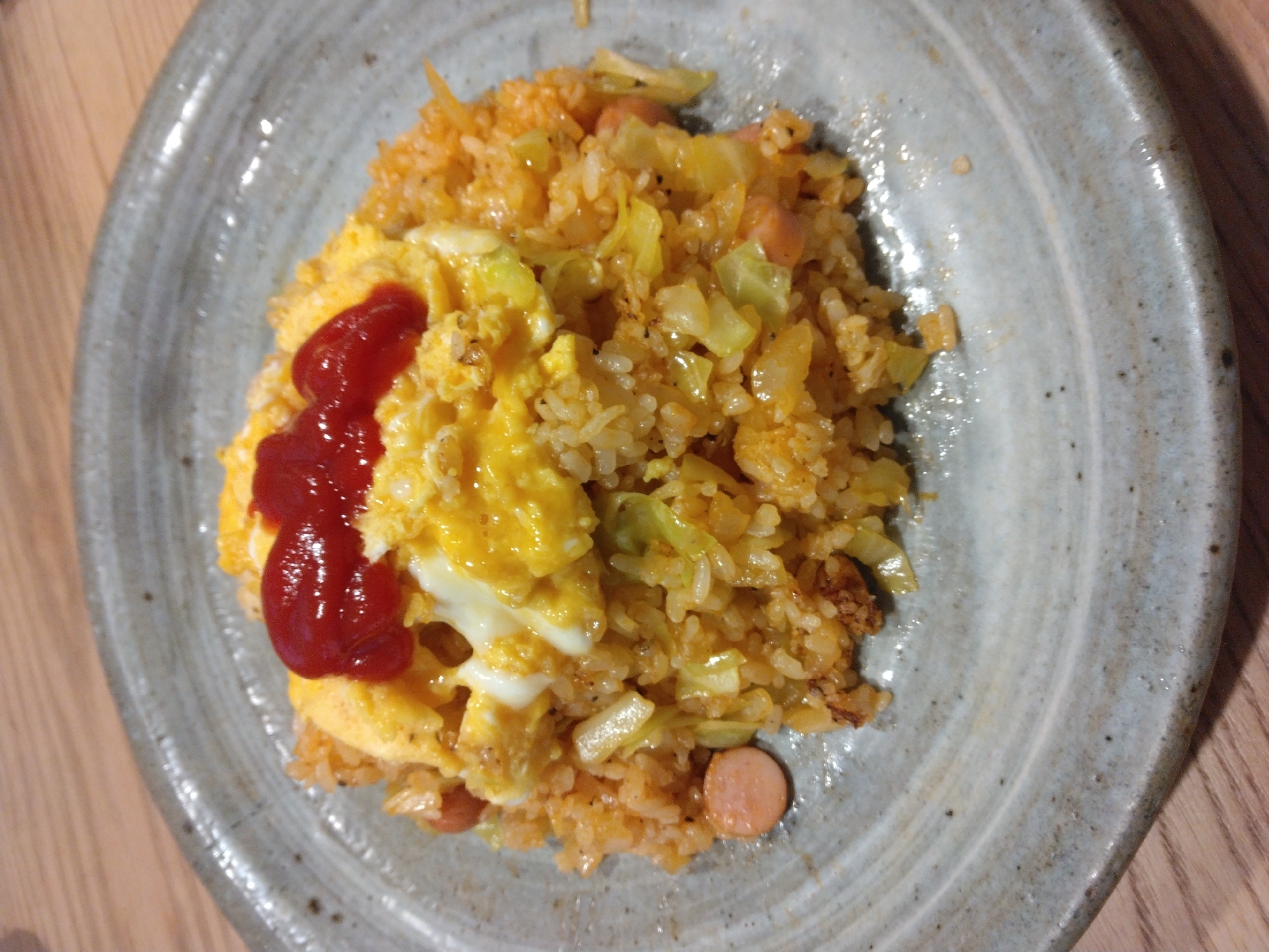 スボラ簡単包まないオムライス 時短クッキング