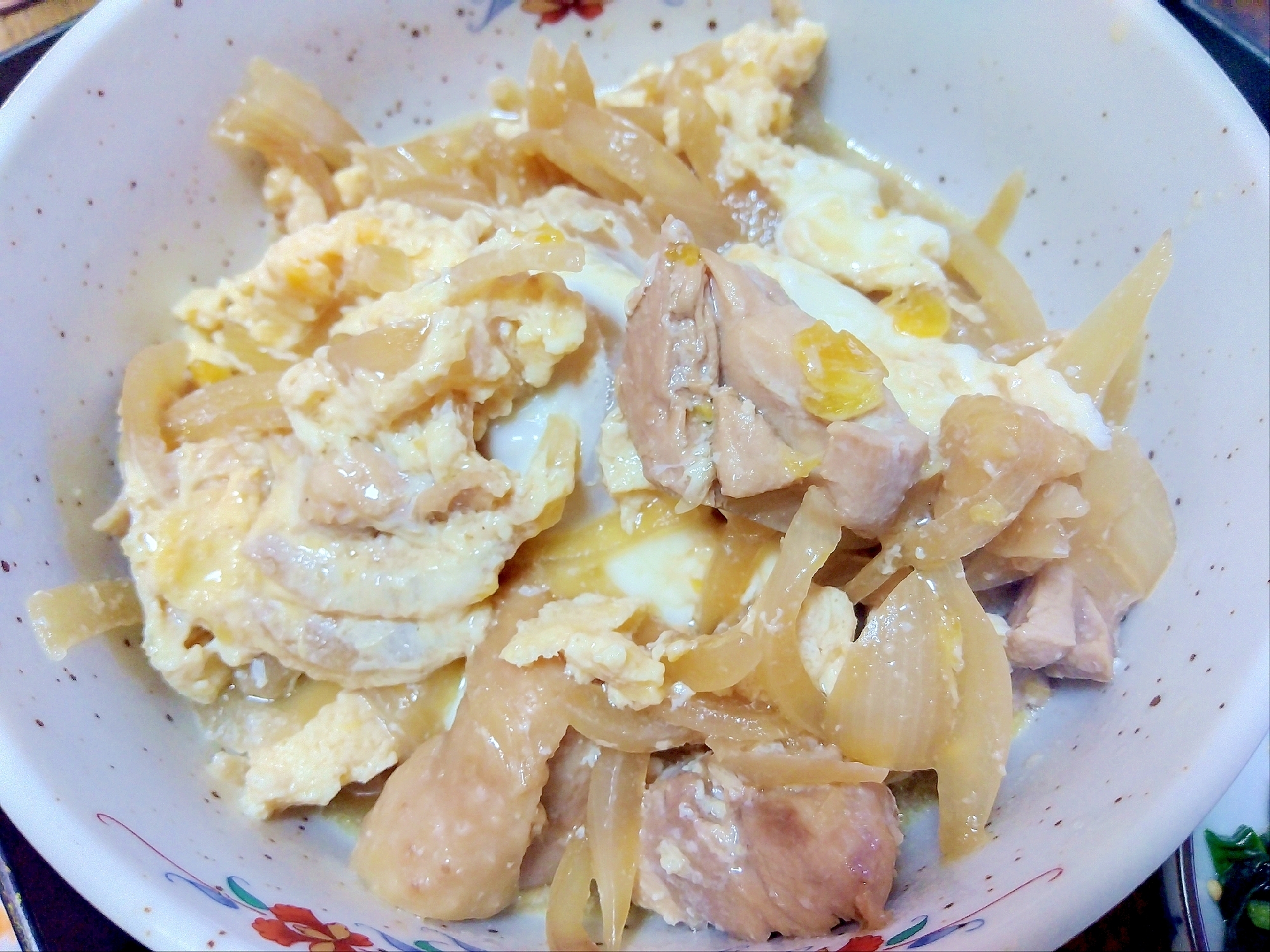 鶏もも&玉葱たっぷり✿⁠親子丼