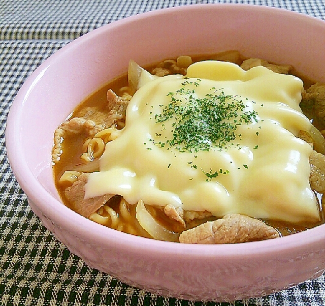 味噌カレーチーズラーメン レシピ 作り方 By あ ち0024 楽天レシピ 味噌カレーチーズラーメン レシピ 作り方 By あ ち0024 楽天レシピ