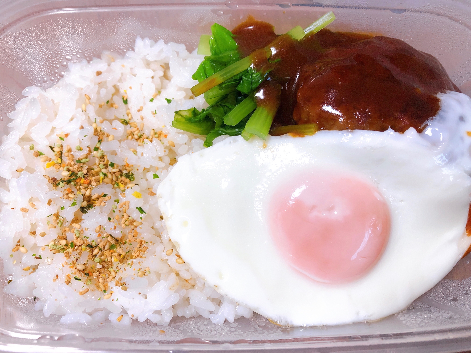 丼弁当！ロコモコ丼