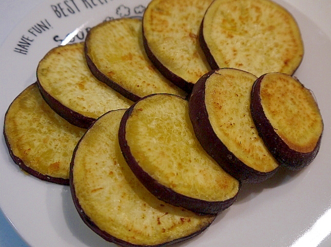 フライパンで簡単 さつまいものバター焼き レシピ 作り方 By にゃんたろみかん 楽天レシピ