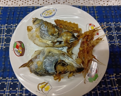 鯛のカマ焼き（山椒添え)