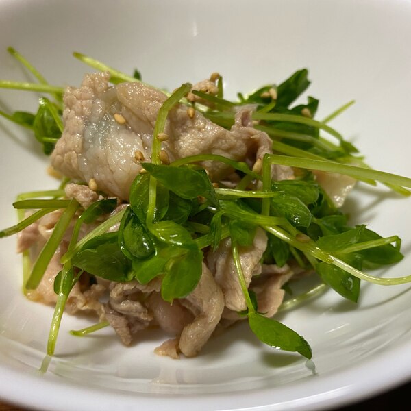 豚肉と豆苗のサラダ レシピ 作り方 By 紫ゴリラ 楽天レシピ 豚肉と豆苗のサラダ レシピ 作り方 By 紫ゴリラ 楽天レシピ