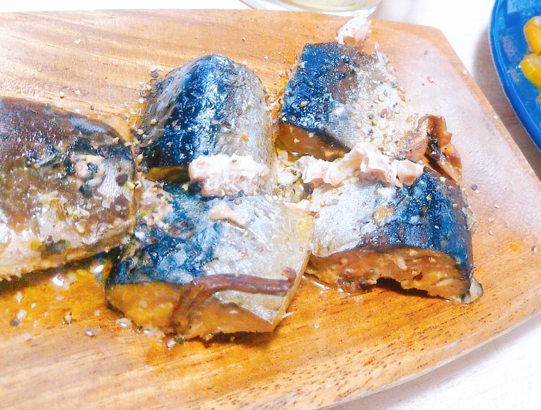 サバ缶のオリーブオイル焼き レシピ 作り方 By 旦那にどらと呼ばれる私のぶちこみレシピ 楽天レシピ