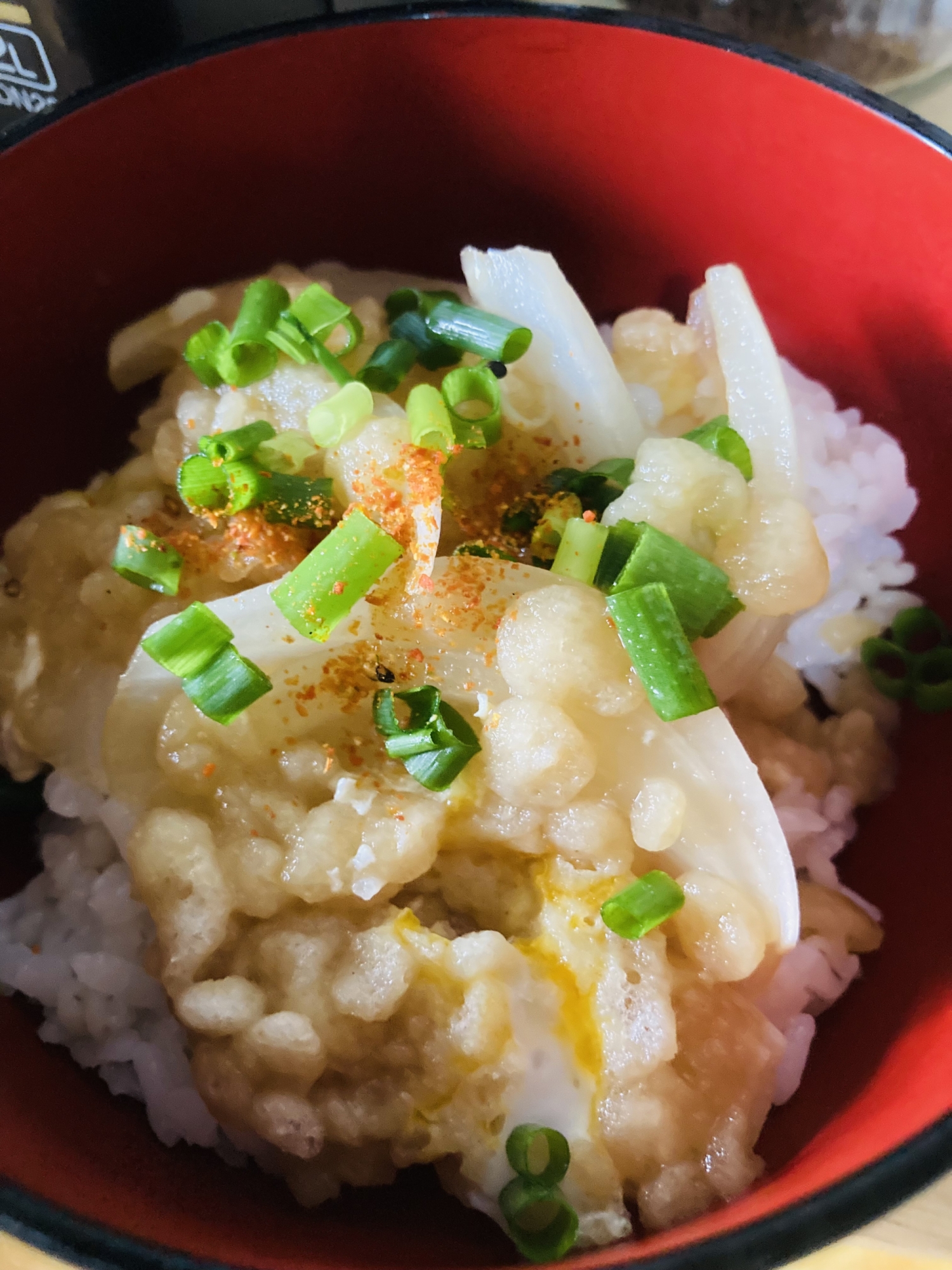 節約☆たぬき丼