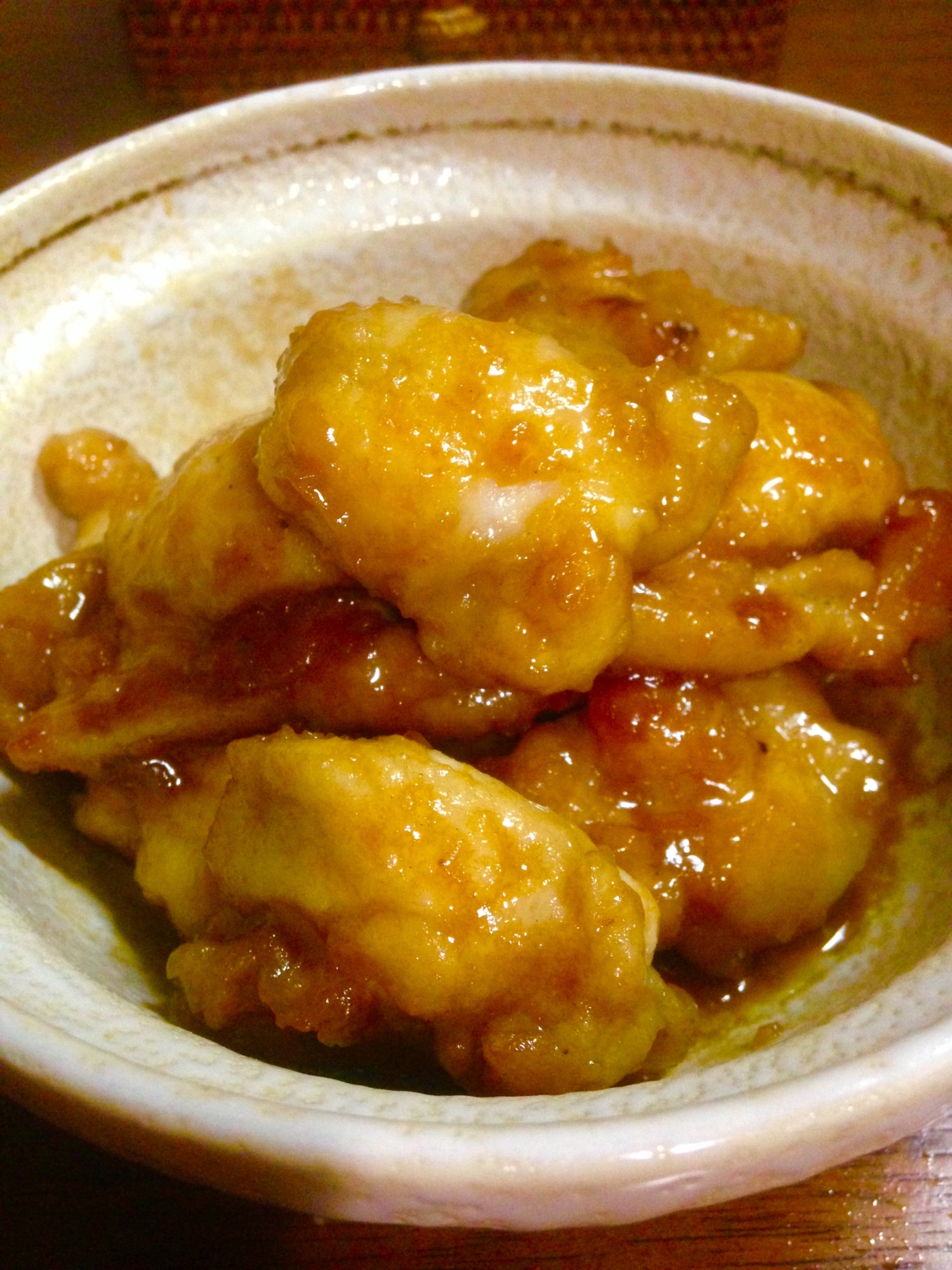 白米に合う★若鶏小間肉のさっぱり煮★