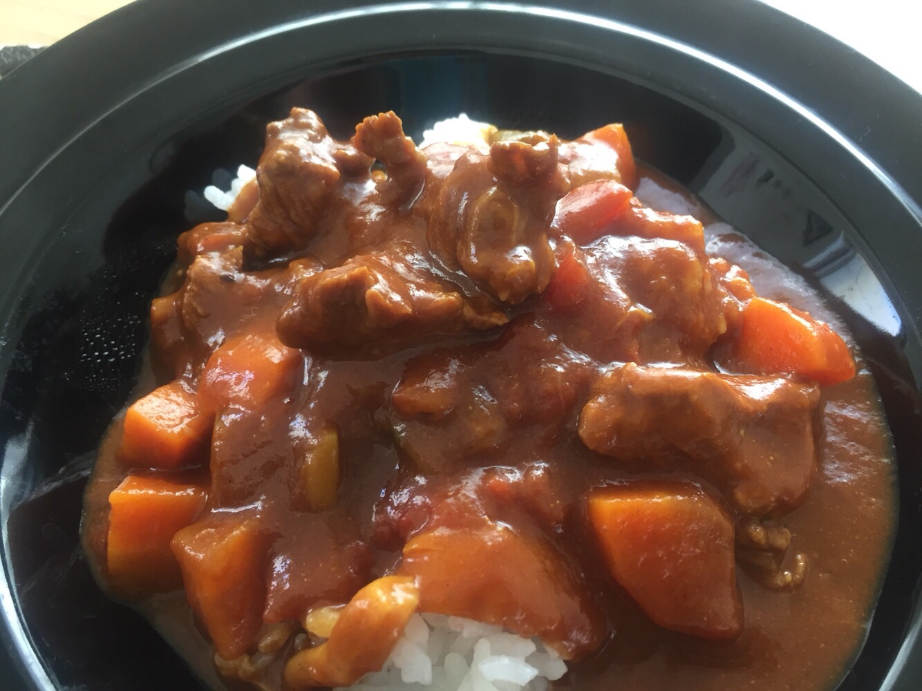 コロコロ牛肉と夏野菜のカレー