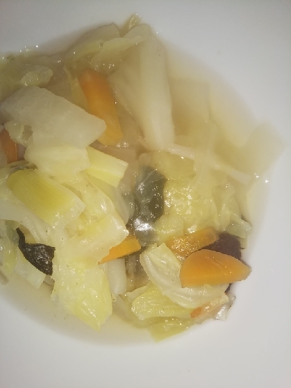 コンソメ味☆野菜スープ