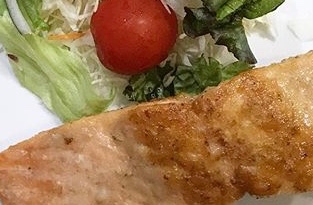 鮭の味噌マヨ焼き