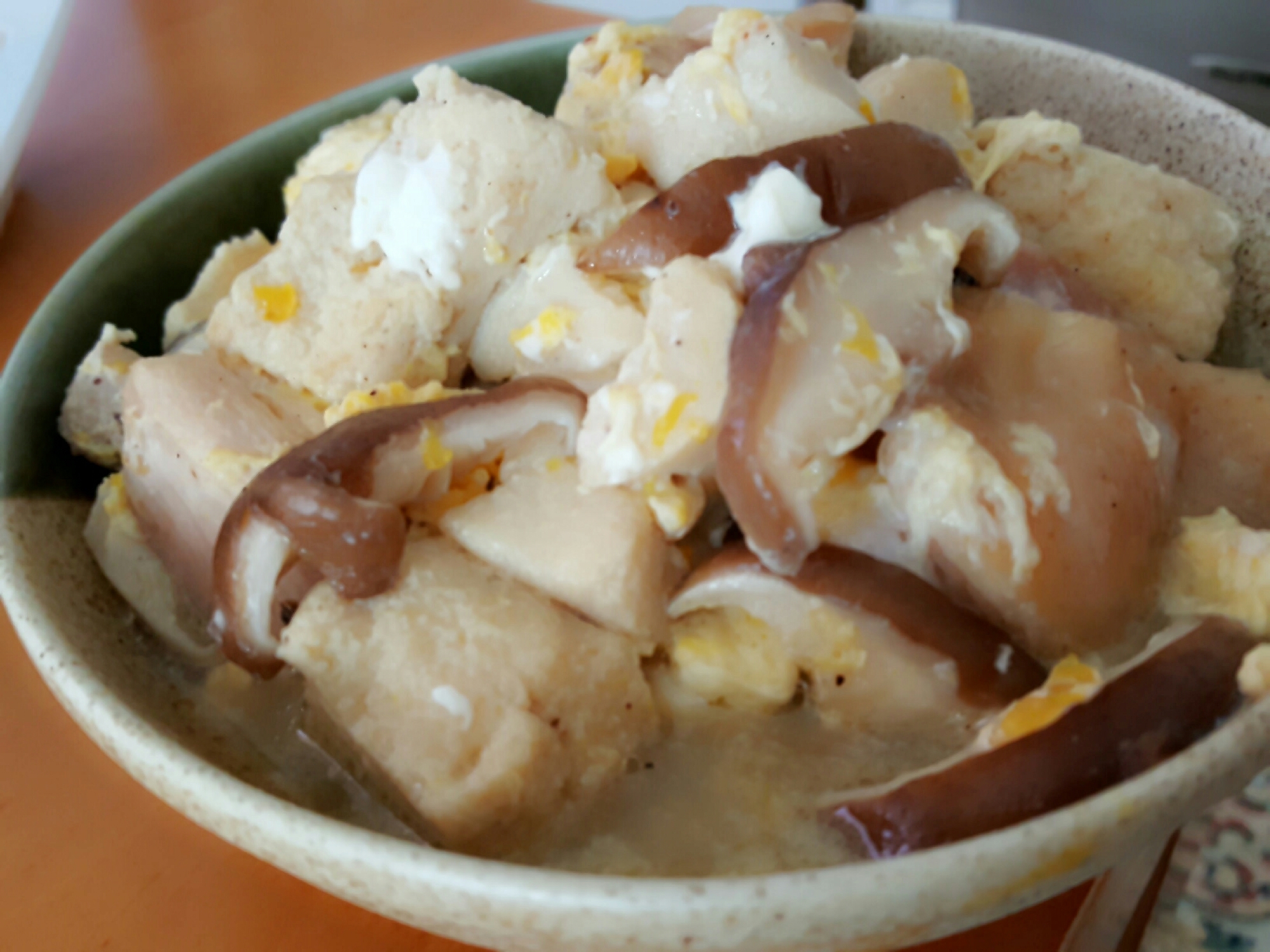 優しい味にほっこり❆高野豆腐と鶏肉の卵とじ