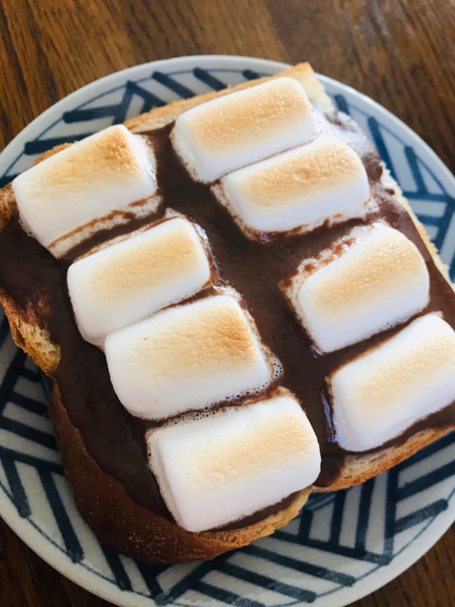 チョコマシュマロトースト