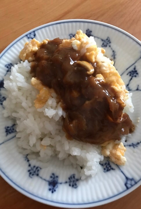 炒り卵カレー