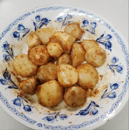 ５分程度！茹でた里芋で❤甘辛煮♪（コチュジャン他）