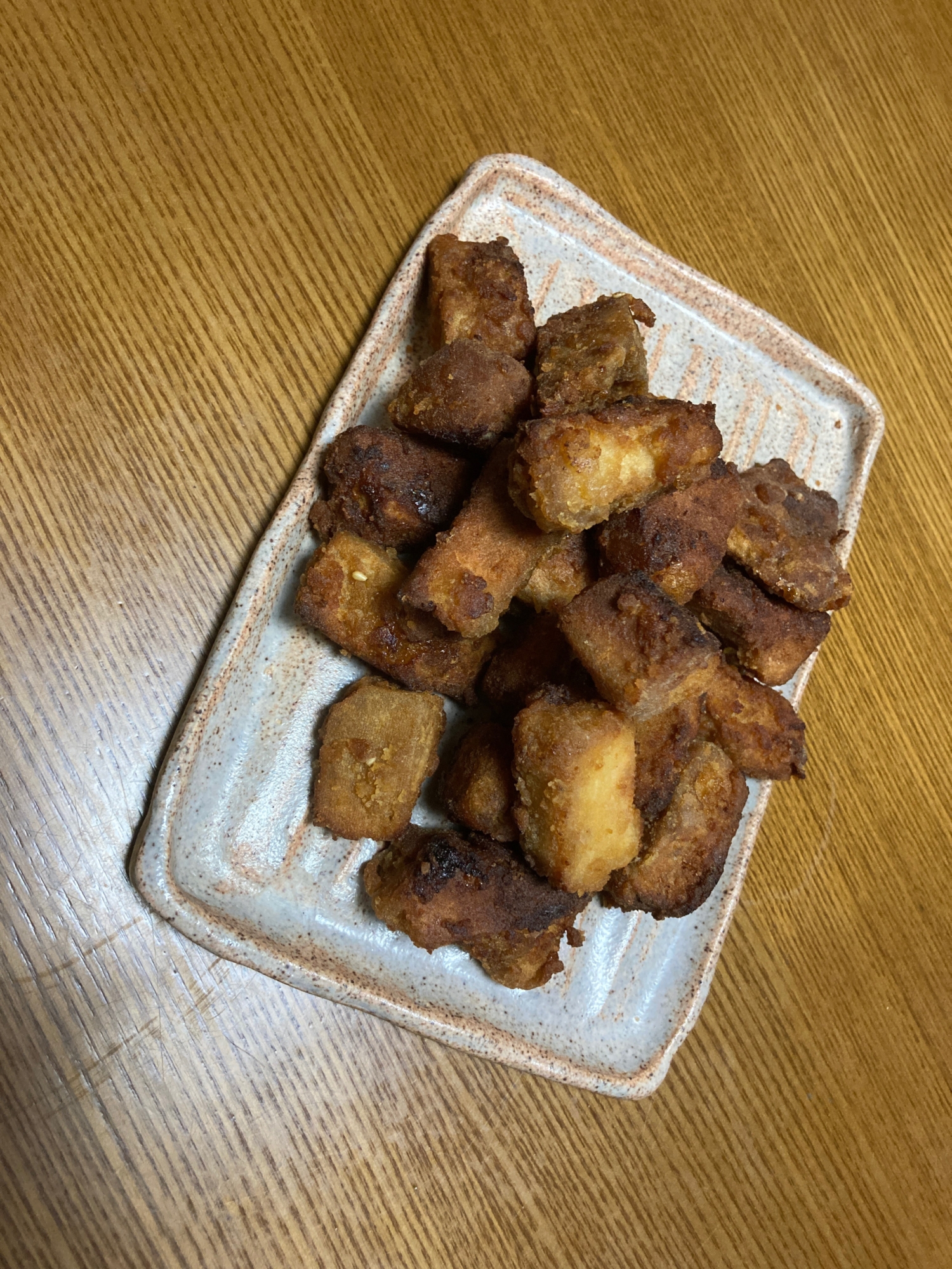 高野豆腐からあげ〜下味は焼肉のタレ