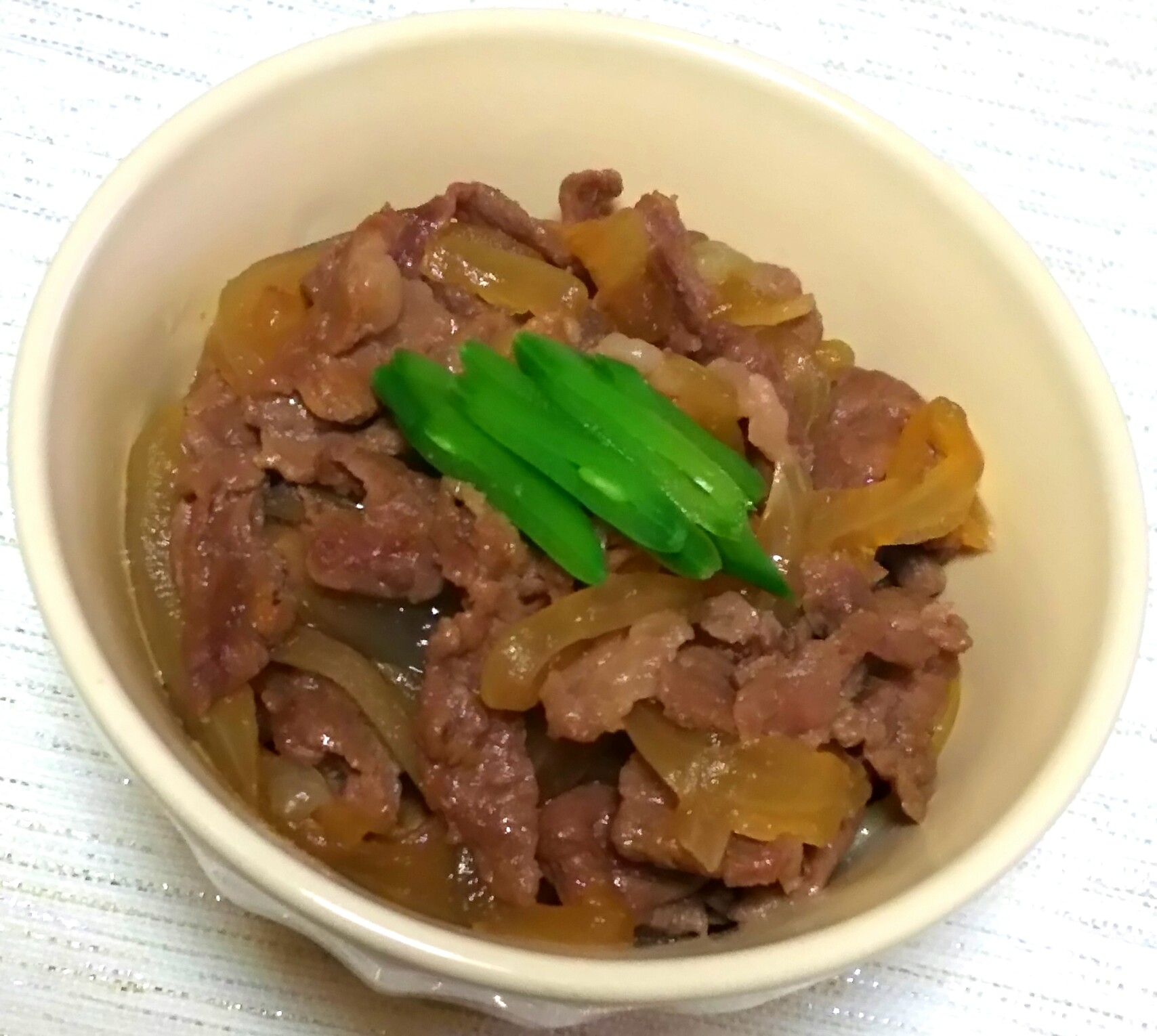 失敗知らずの簡単牛丼