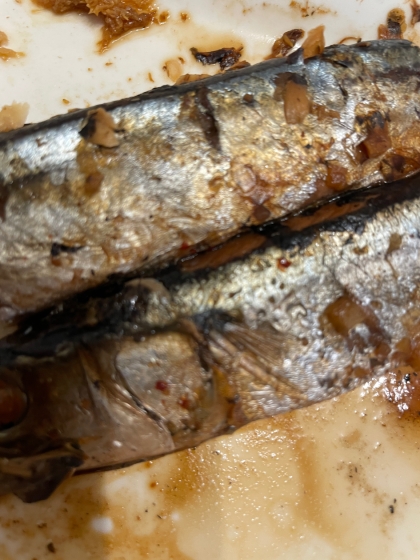 圧力鍋不要☆骨まで食べれる さんまの甘露煮