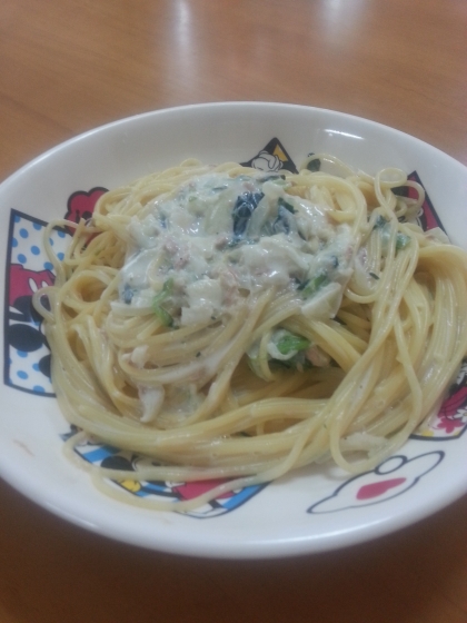 ﾂﾅを使いたかったので作りました！
大人はﾊﾟｽﾀで子供にはうどんで♪
美味しかったです♪