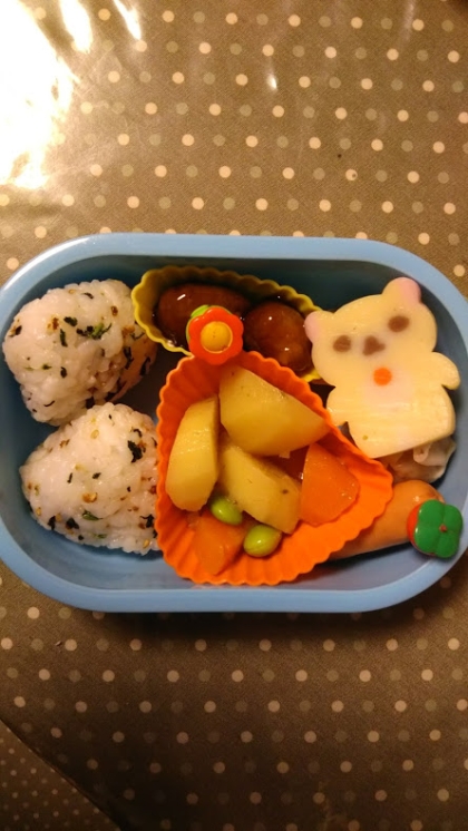 息子のあ弁当に★
冷凍ものだけどすごくおいしかったです♪