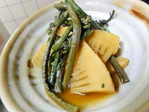 たけのことわらびの簡単煮 筍蕨めんつゆ煮 レシピ 作り方 By ybkmk 楽天レシピ