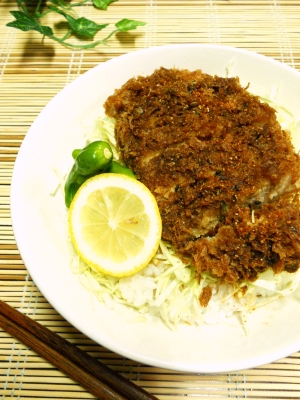 我が家のソースカツ丼