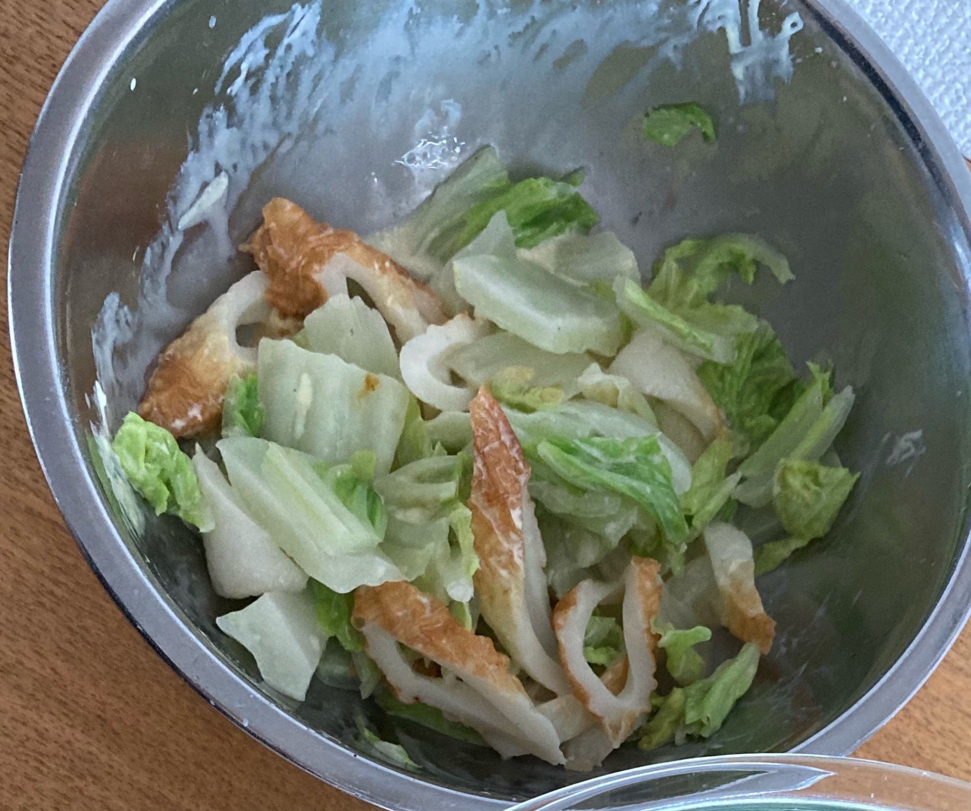 レンチン白菜の簡単サラダ