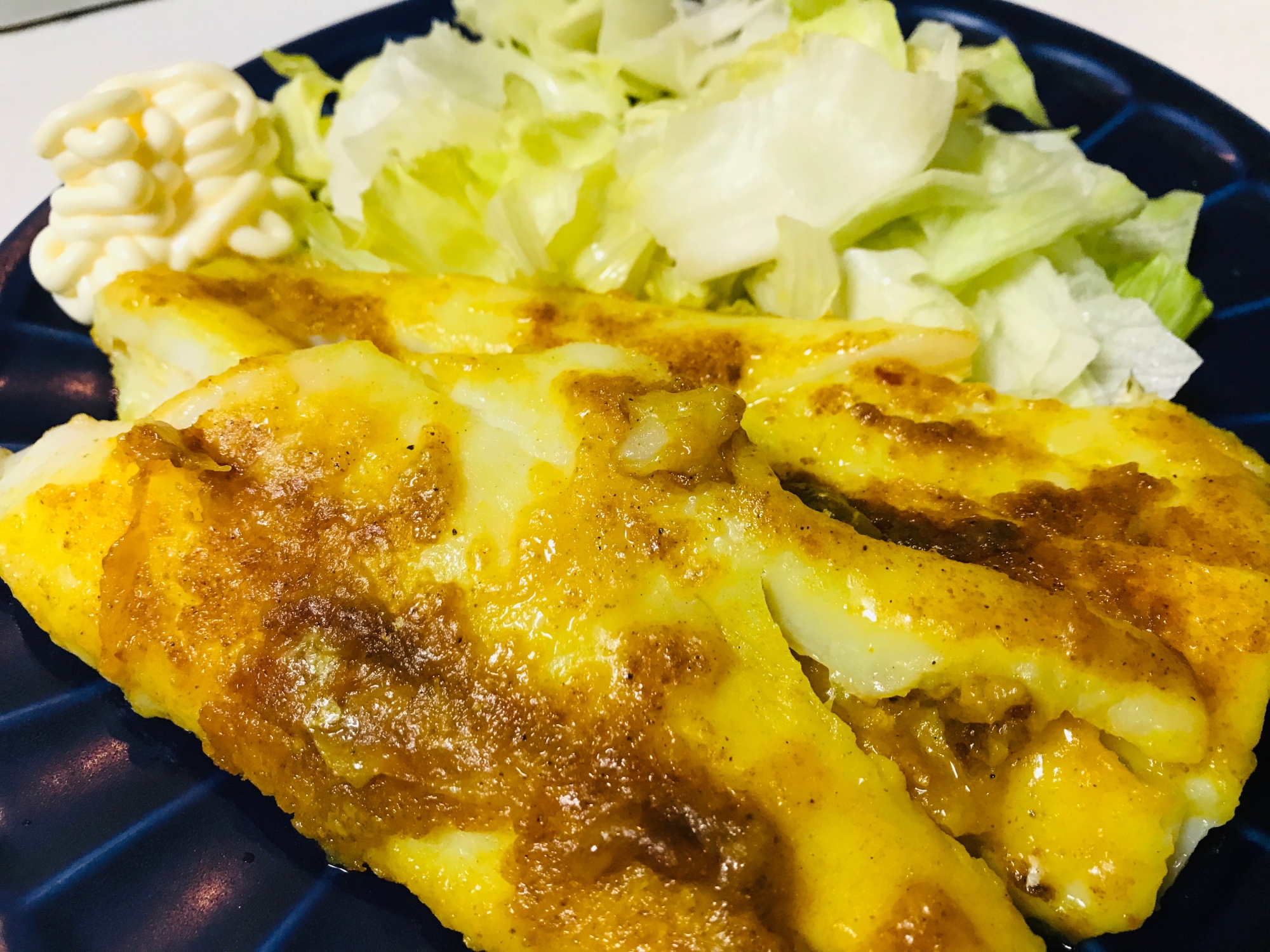 簡単！アブラカレイのカレー風味ムニエル♫