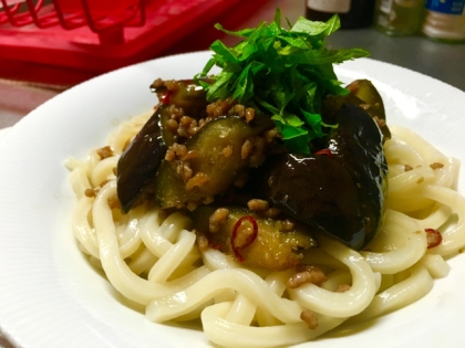 豚ひき肉でうどんバージョンで作りました！！！とても美味しかったです！！！