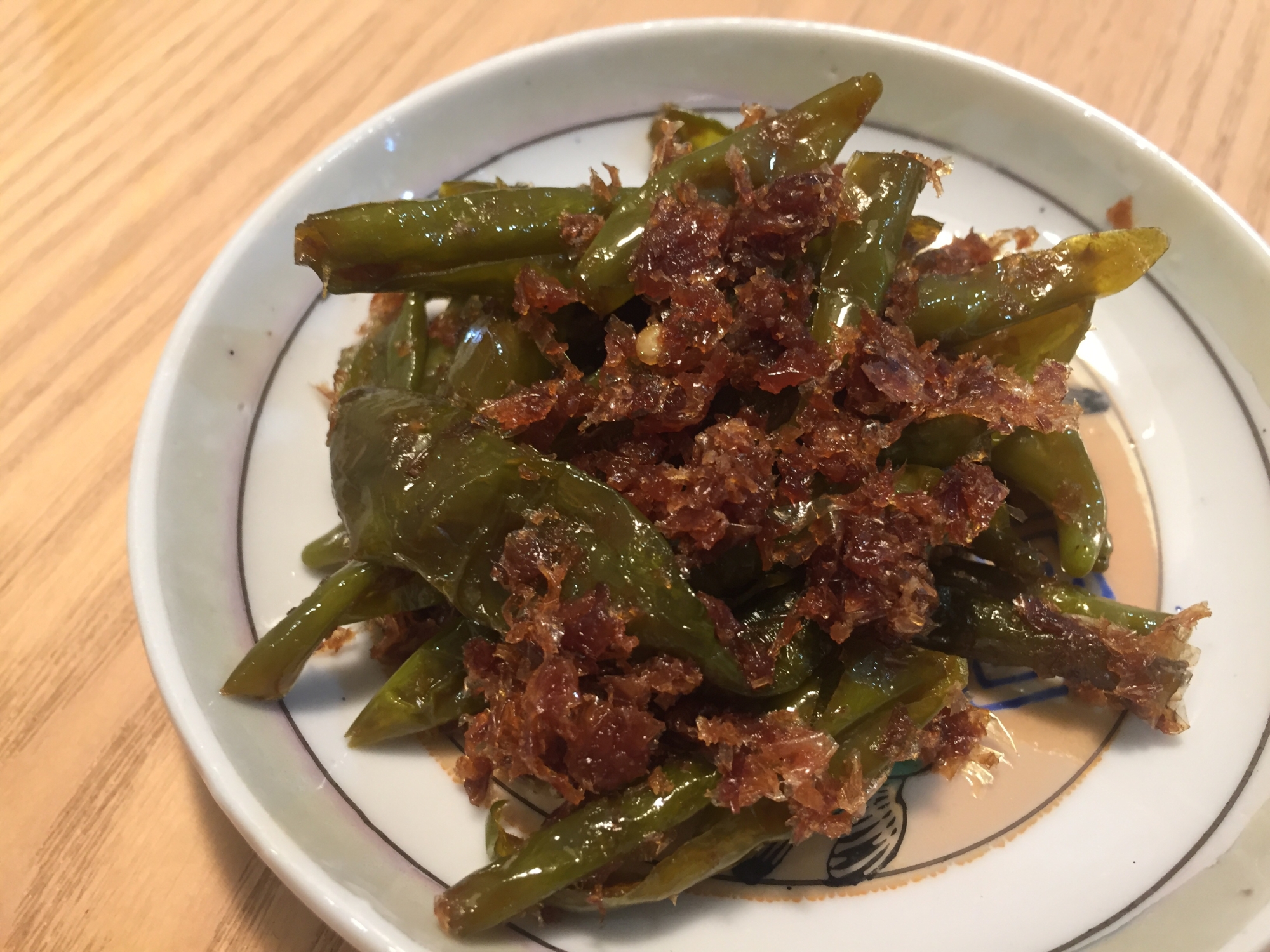 常備菜に！シシトウの甘辛節つくだに