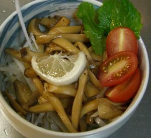 おいしさ丸ごと、エリンギ丼