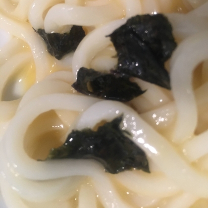 海苔釜玉うどん