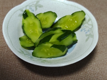カンタン酢Deきゅうりの漬物
