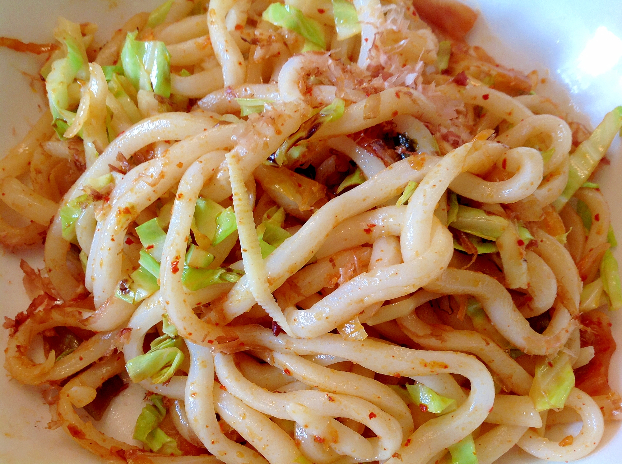 キャベツとチーズの焼うどん レシピ 作り方 By Findus 楽天レシピ