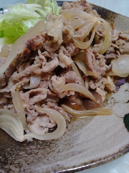 豚バラ肉☆生姜焼き