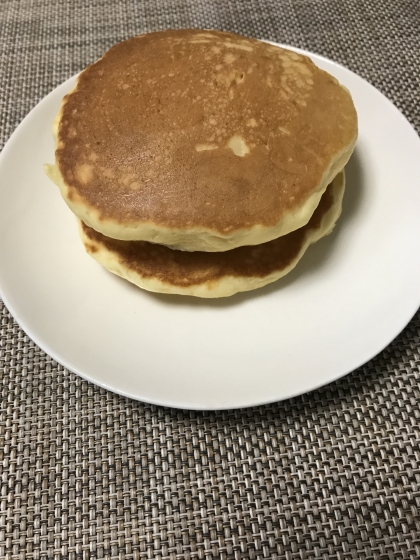 ほんのり甘い☆粉ミルク入りホットケーキ