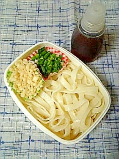 ☆冷やしたぬきうどんのお弁当☆