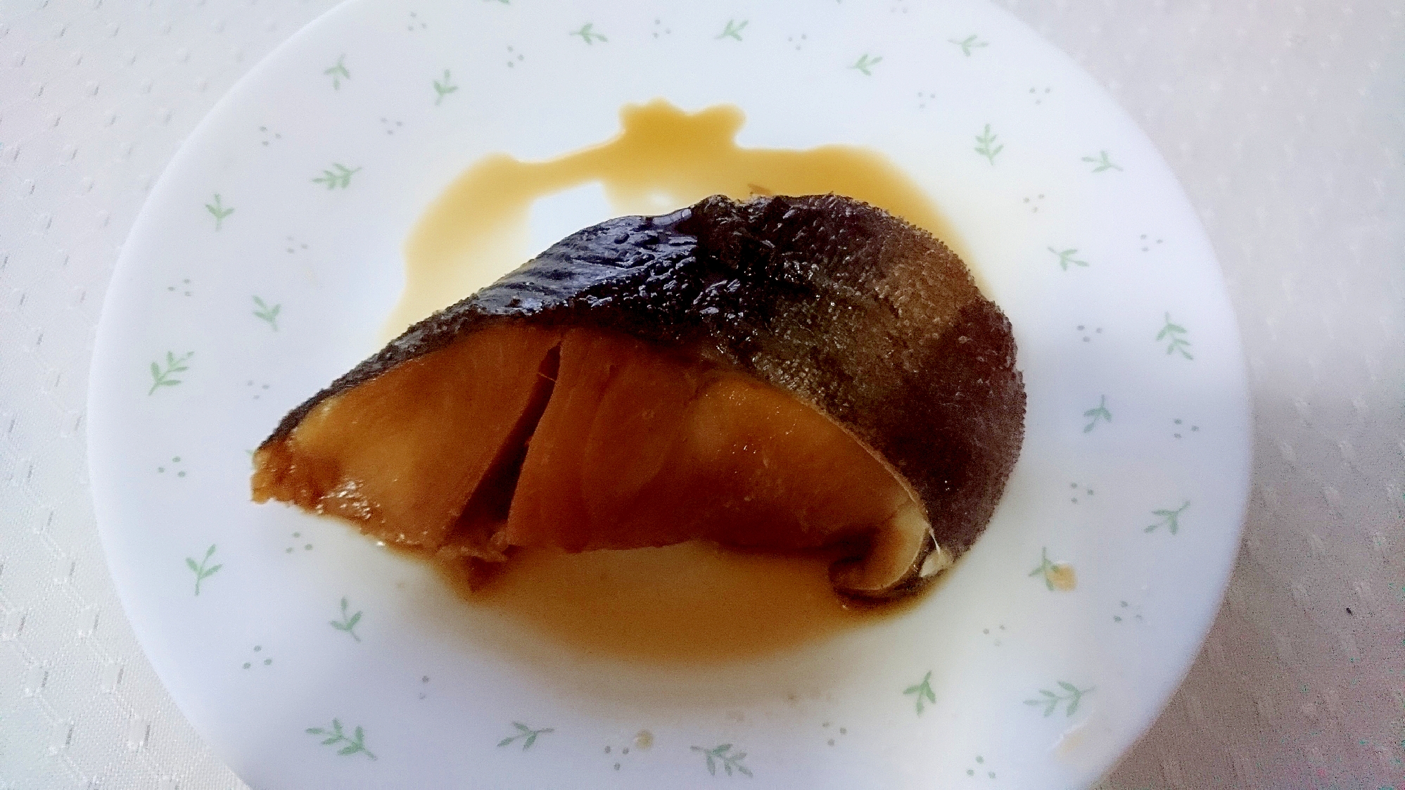 銀だらの煮付け